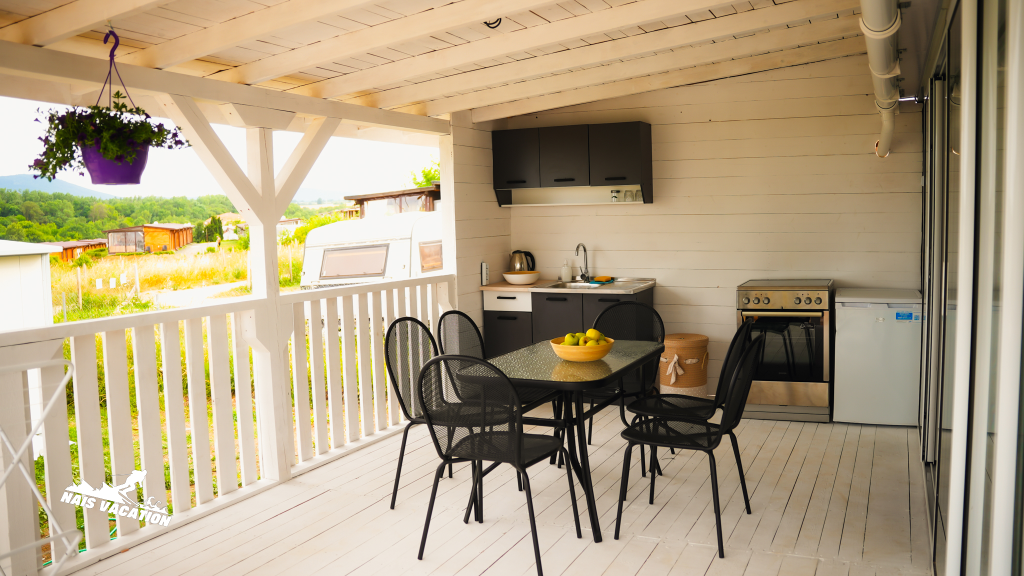 Бунгало - Бунгало тип лятна къща 3 на Арапя